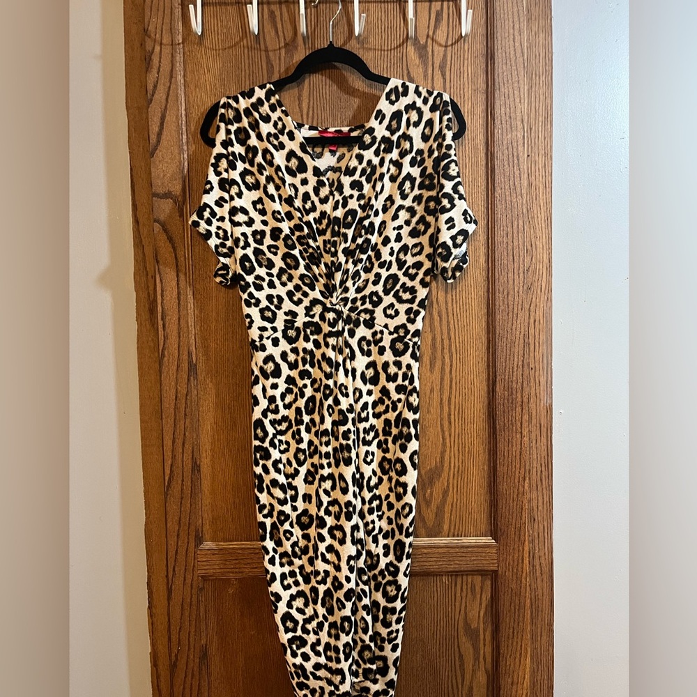 Jennifer Lopez Cheetah Print Dress